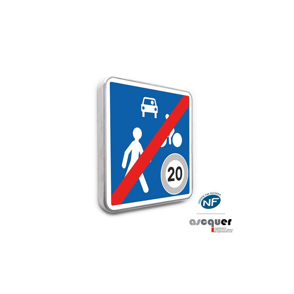 panneau de zone de rencontre