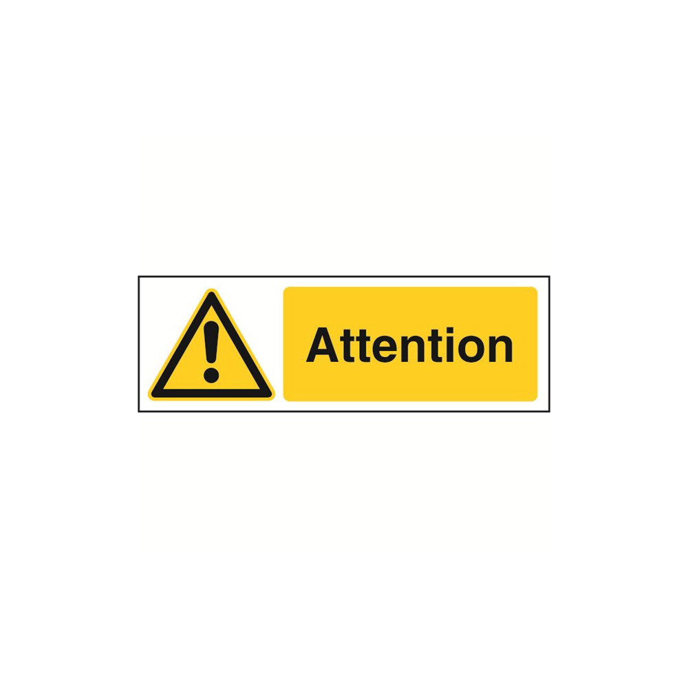 Panneau Attention STF 2502 Direct Signal tique Panneau Attention STF 2502 Direct Signal tique