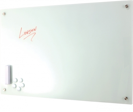 Tableau blanc en verre trempé - Direct Signalétique