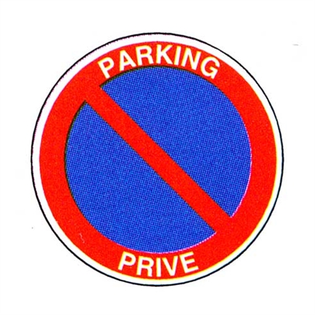Panneau Stationnement Interdit Sur Parking Prive Direct Signaletique