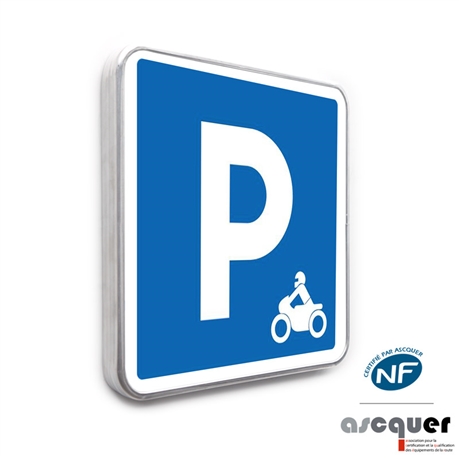 Panneau parking moto - Direct Signalétique