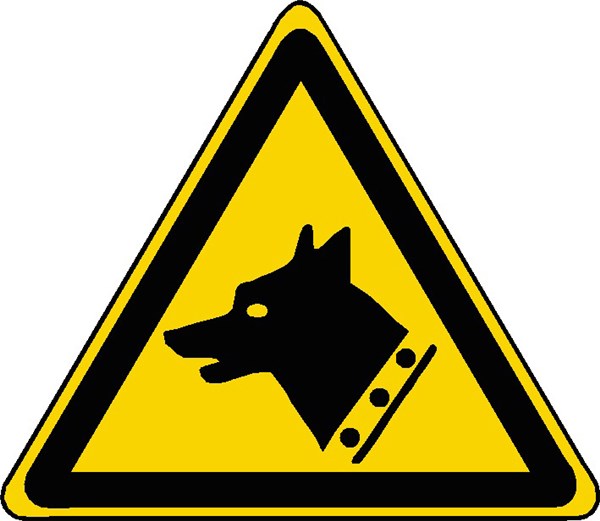 Alsation beware of the dog métal signe avertissement chien de garde de sécurité signe. sécurité 