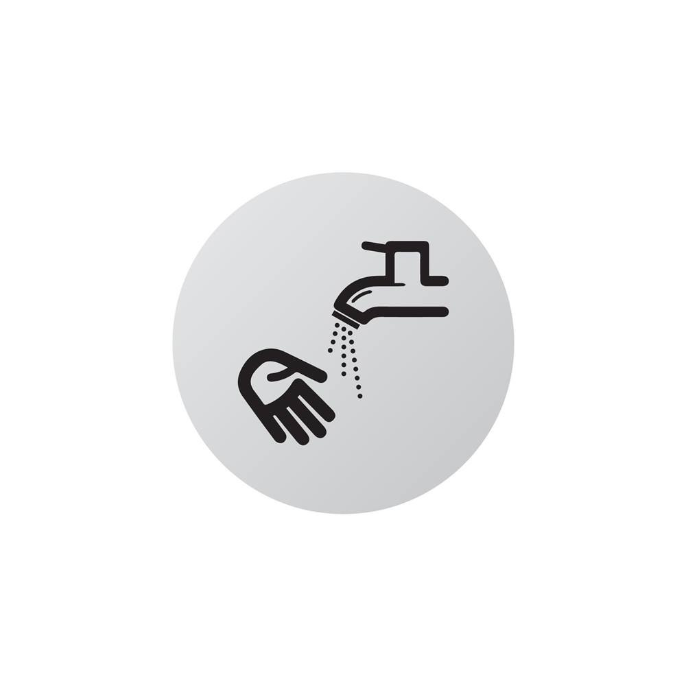 Plaque De Porte Alu Brosse Se Laver Les Mains Direct Signaletique Plaque De Porte Alu Brosse Se Laver Les Mains Direct Signaletique