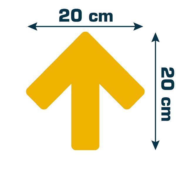 1 Marquage de sol autocollant chiffres 0-9 jaune Pour entrepôt/production/zones de sécurité 