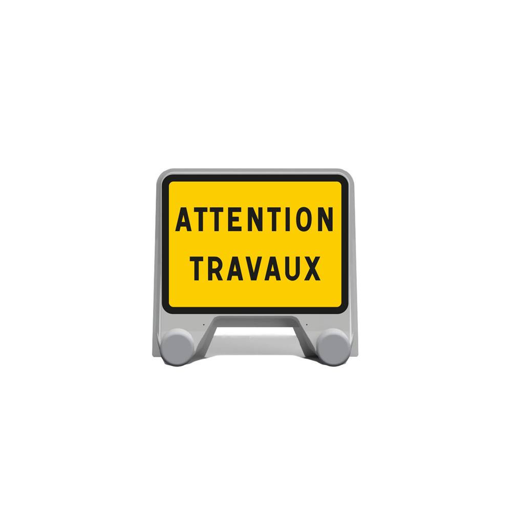 Panneau Temporaire Attention Travaux Direct Signaletique Panneau Temporaire Attention Travaux Direct Signaletique