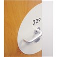 Plaque de Protection de Porte avec Numéro de Chambres