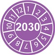 Pastilles calendrier 2030