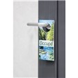 Panonceau pour poignée de porte Occupé / libre décor nature en PVC 3 mm