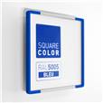 Plaque de porte Embouts bleu  - Square Color