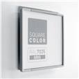 Plaque de porte Embouts gris - Square Color