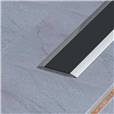 Profil plat en aluminium anodisé - Long 3000 x Larg 30  mm - Intérieur / Extérieur