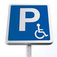 Panneau de stationnement – Parking Réservé Handicapés