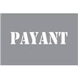 Pochoir Payant H 600 x L 900 mm