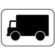 Panonceau Transport de marchandises - M4g pour panneaux routiers