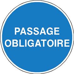 Passage obligatoire - STF 2339S