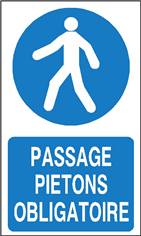 Passage piétons obligatoire - STF 2310S