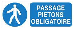 Passage piétons obligatoire - STF 2321S