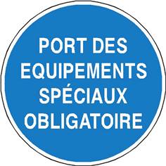 Port des équipements spéciaux obligatoire - STF 2331S