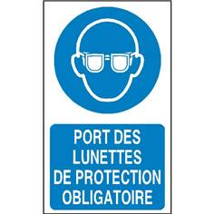 Port des lunettes de protection obligatoire - STF 2301S