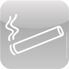 Plaque de porte Icone® - Zone fumeurs