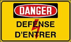 Danger défense d´entrer - STF 2432S