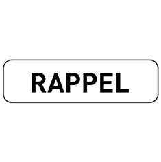 Panneau Rappel - M9z
