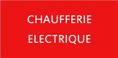 Etiquette Chaufferie électrique - CH6