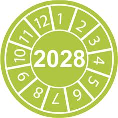 Pastilles calendrier 2028