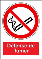 Signalisation Défense de Fumer - P002F