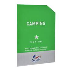 Panneau camping tourisme
