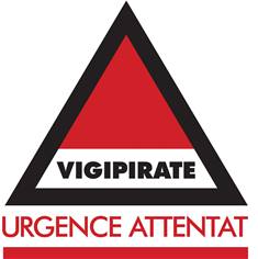 Panneau Vigipirate - Niveau Urgence Attentat