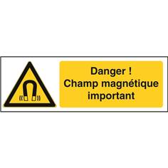 Danger ! champ magnétique important STF 2504