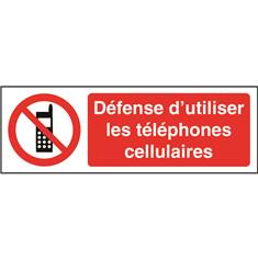 Défense d´utiliser les téléphones cellulaires STF 2112