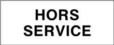 Hors service - STF 3719S