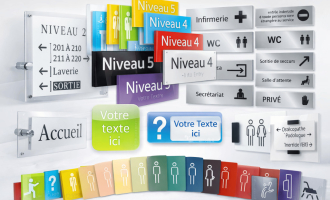 Plaques de porte Plexiglas 2026 : le design au service de votre signalétique