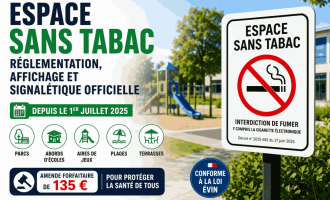 Espace sans tabac : réglementation et signalétique officielle